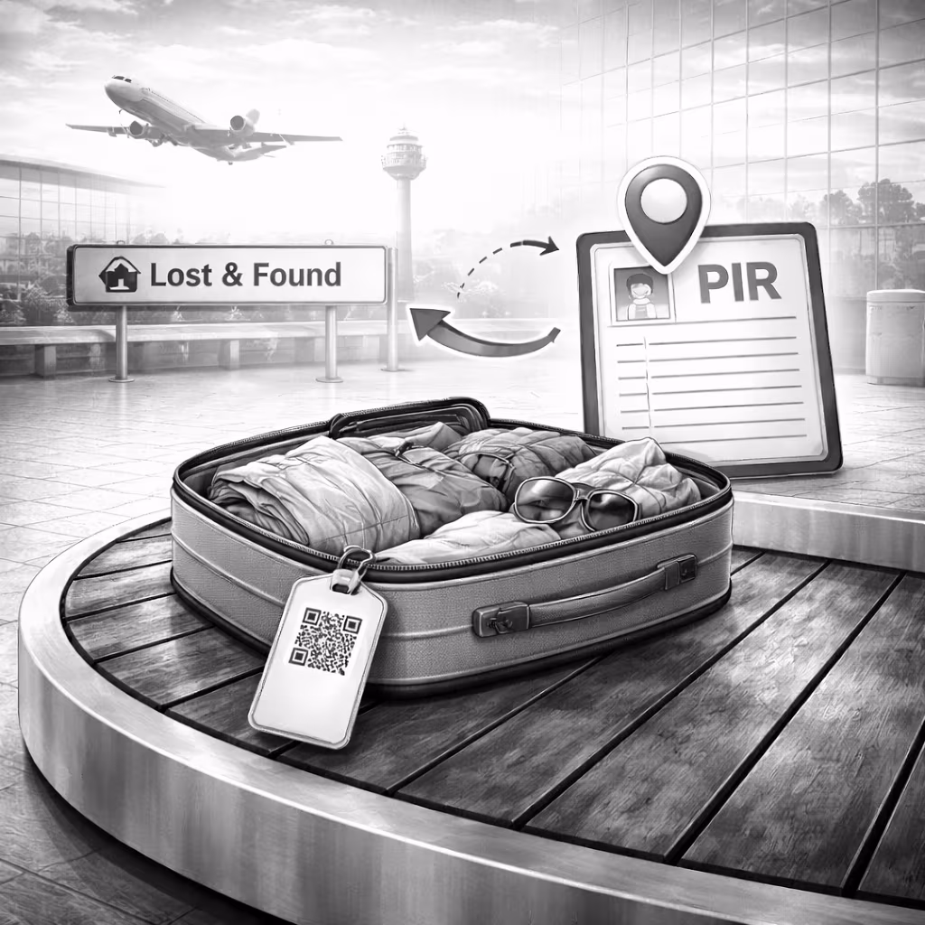 7 Schritte bei Gepäckverlust am Flughafen